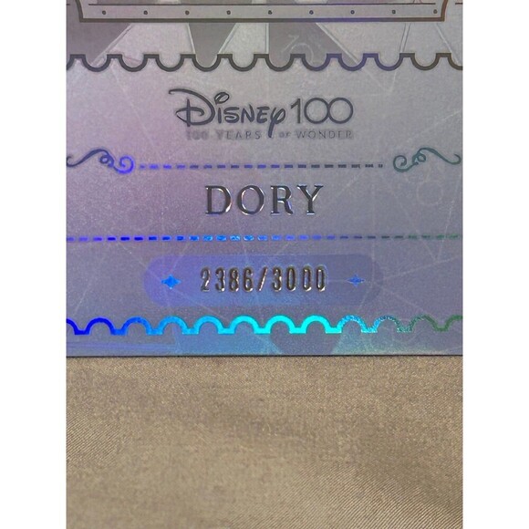 Finding Nemo Dory Disney100 Kakawow Refractor Ticket Jumbo Card LT. Edition 2386 - Picture 2 of 6